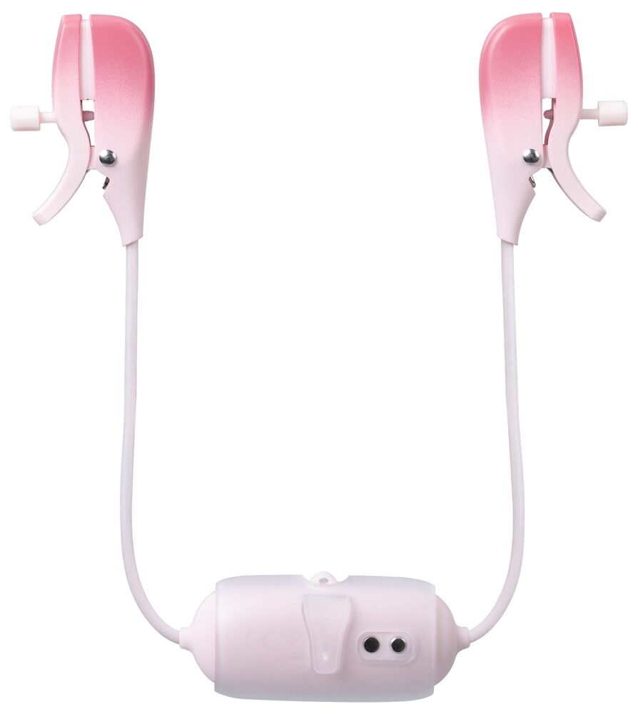 Brystvorteklemmer "Gemini" med vibrationer