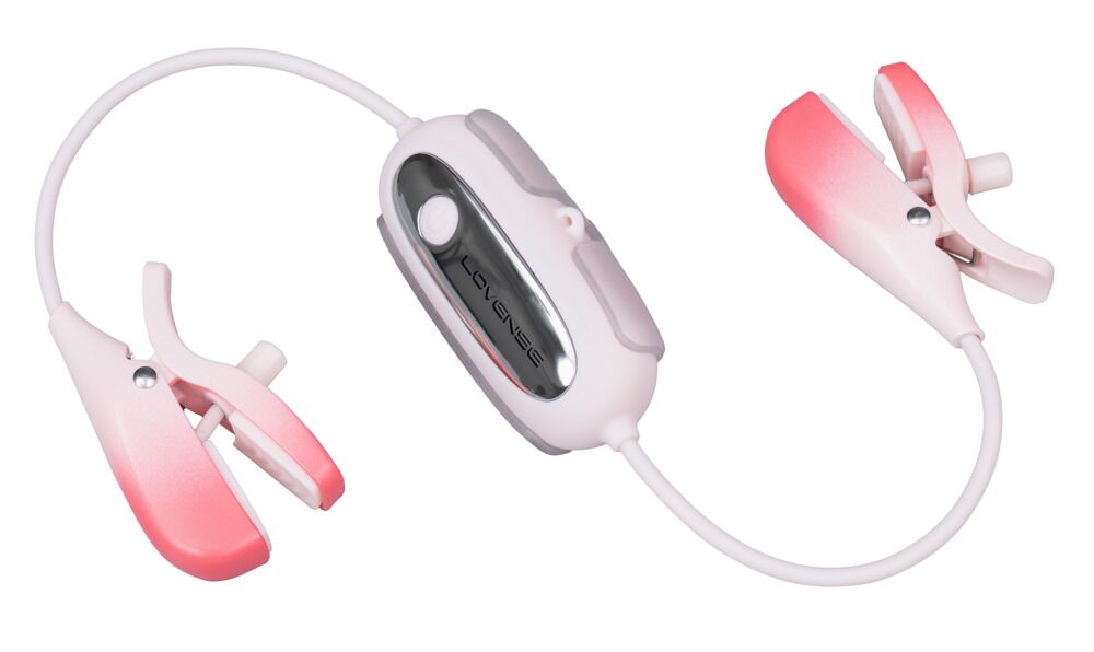 Brystvorteklemmer "Gemini" med vibrationer