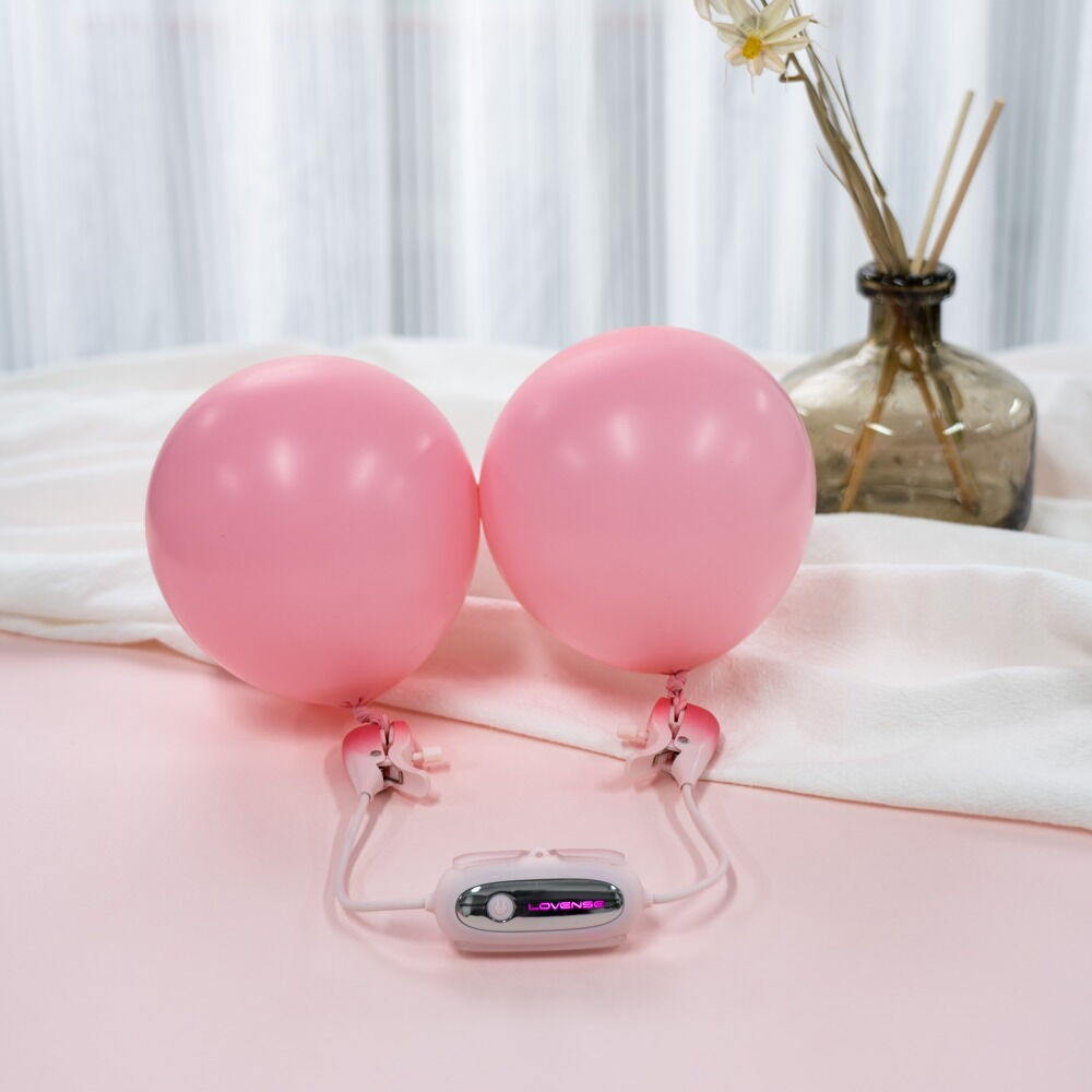 Brystvorteklemmer "Gemini" med vibrationer