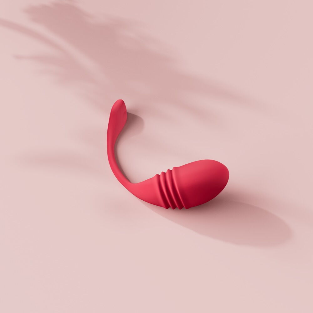 Vibrator-æg "Vulse" med stødfunktion