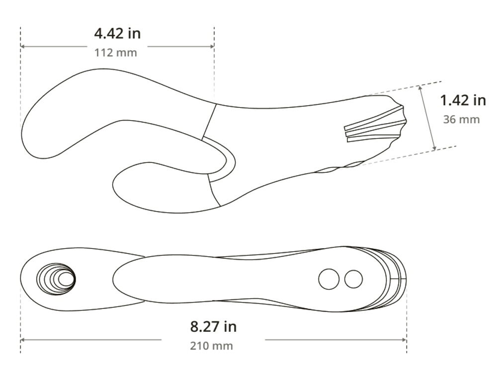 Rabbit vibrator "Osci 3" kan også styres via app