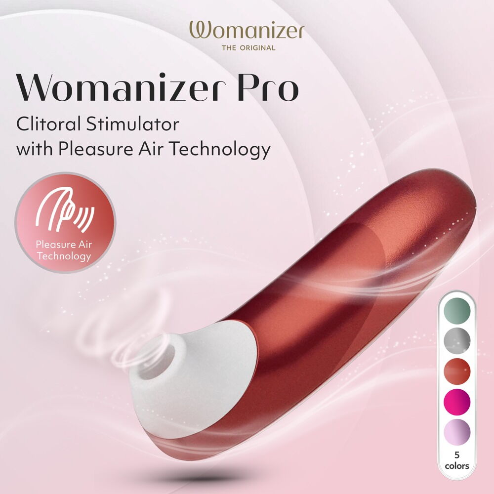Pulsator "Womanizer Pro" med 11 intensitetsniveauer