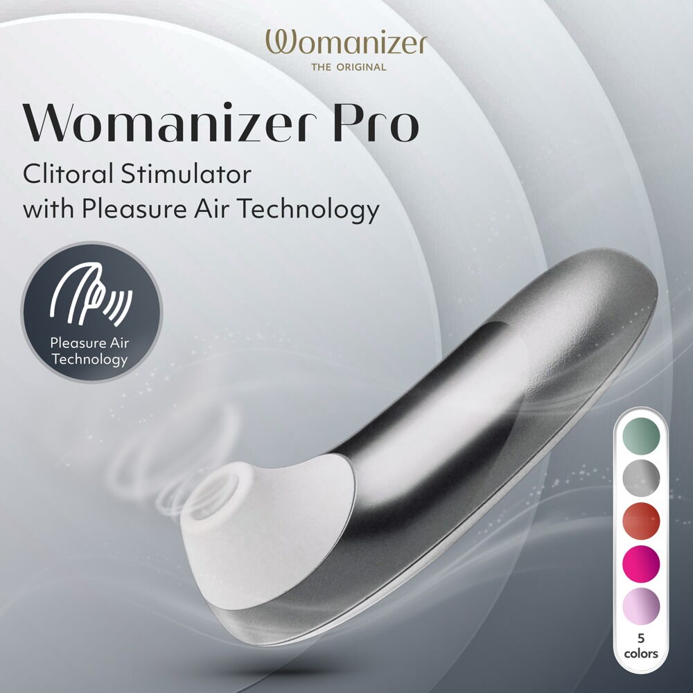 Pulsator "Womanizer Pro" med 11 intensitetsniveauer