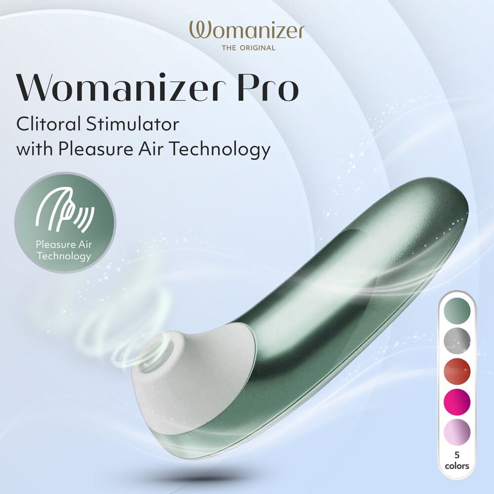 Pulsator "Womanizer Pro" med 11 intensitetsniveauer