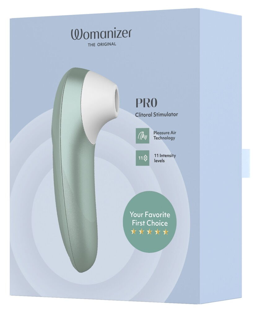 Pulsator "Womanizer Pro" med 11 intensitetsniveauer