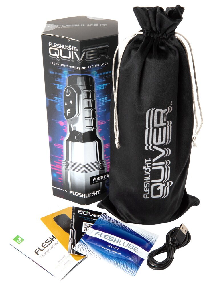 Masturbator "Quiver" med vibration og varme