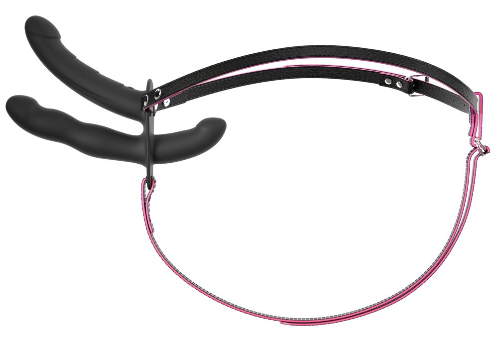 Strap-on "RC Double Outside" med 3 vibratorer