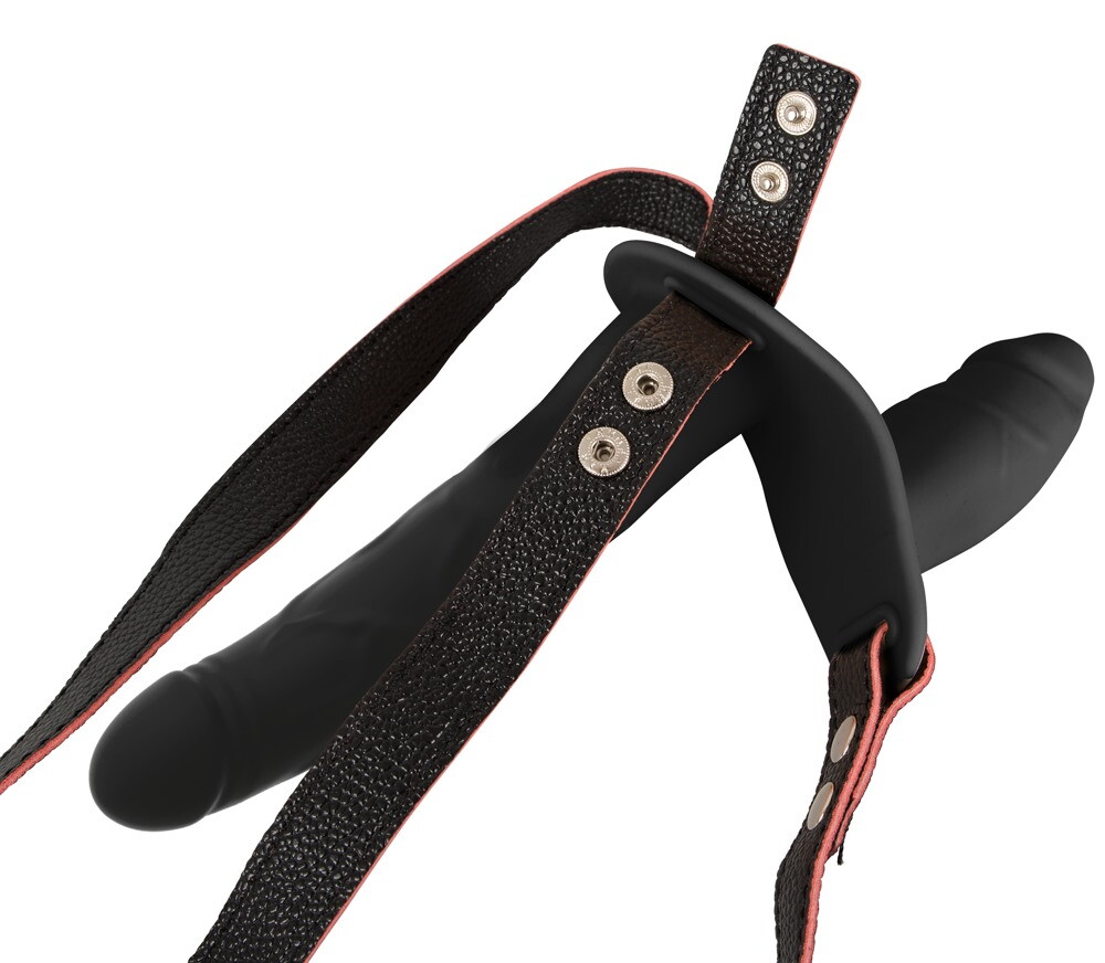 Strap-on "RC Double Outside" med 3 vibratorer