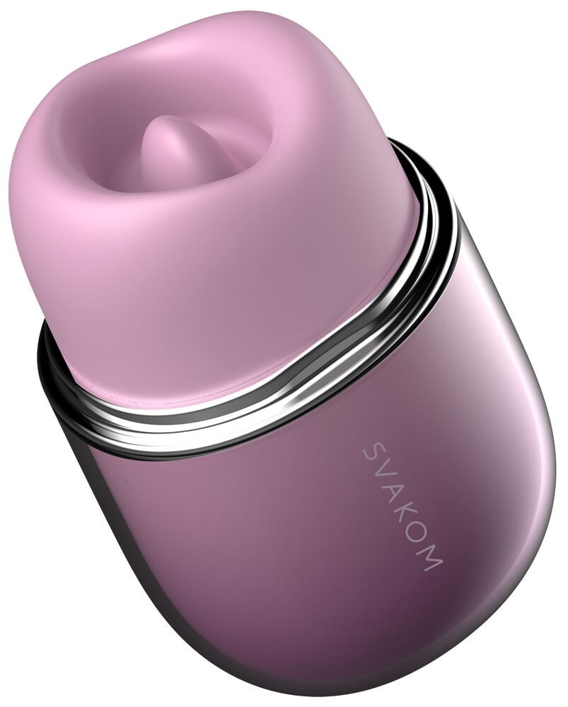 Lay-on vibrator "Klitty" med slikke- og sugefunktion