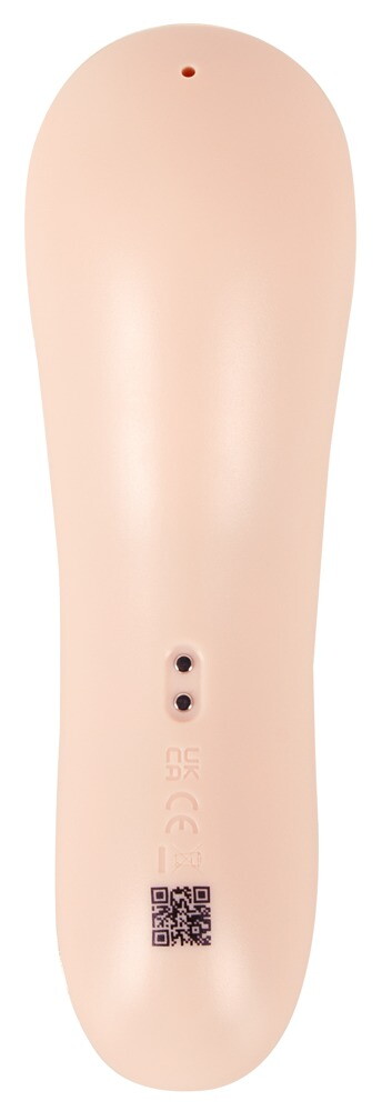Klitorisstimulator "LYVENA Touch Control Massager" med suge- og pulsationsfunktion