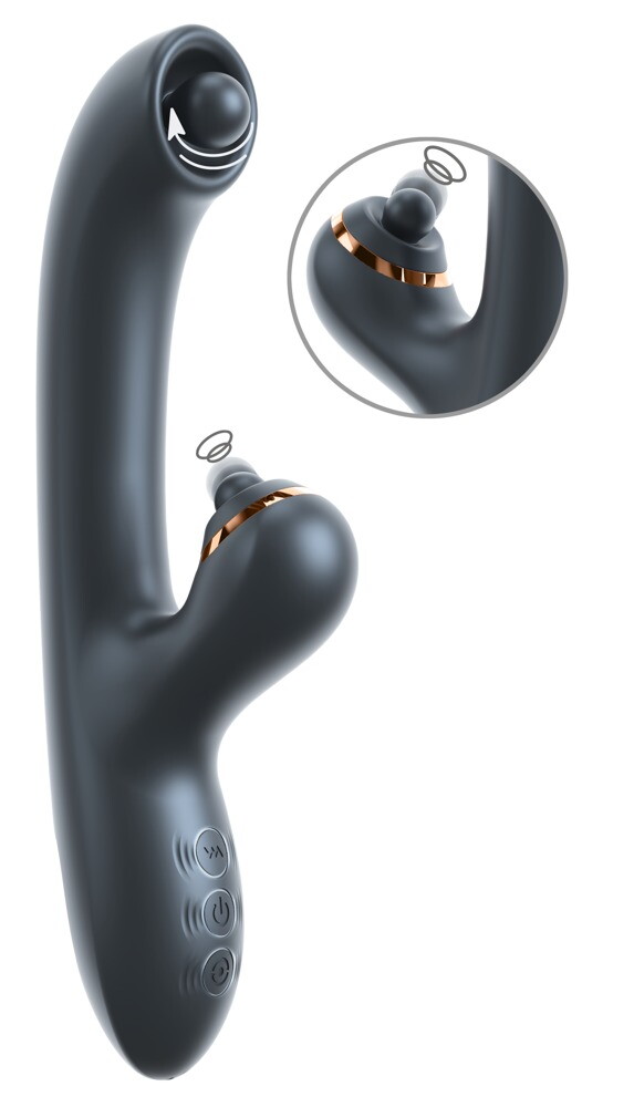 Rabbit Vibrator "be Rolling" med stimuleringskugler