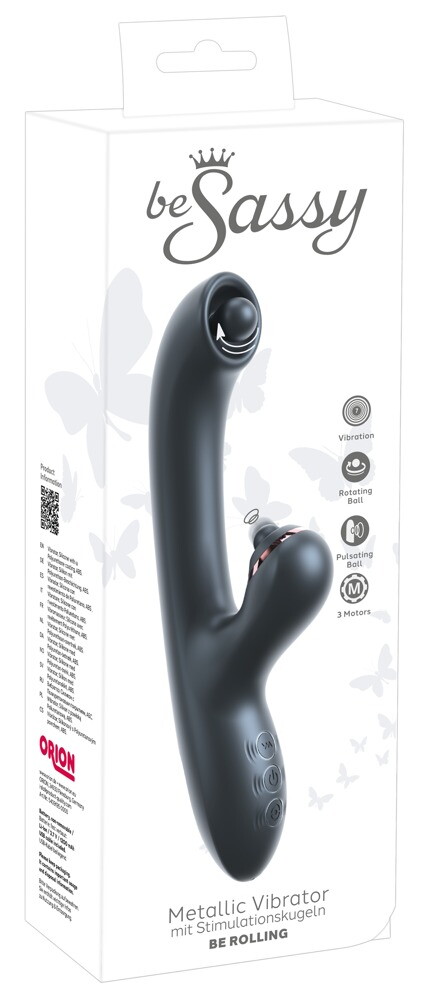 Rabbit Vibrator "be Rolling" med stimuleringskugler