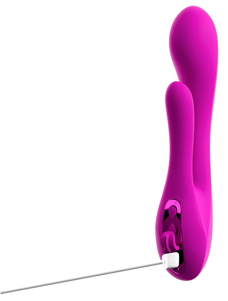 Dobbeltvibrator "Flexible Function be Tempting" med 2 x 10 vibrationsindstillinger
