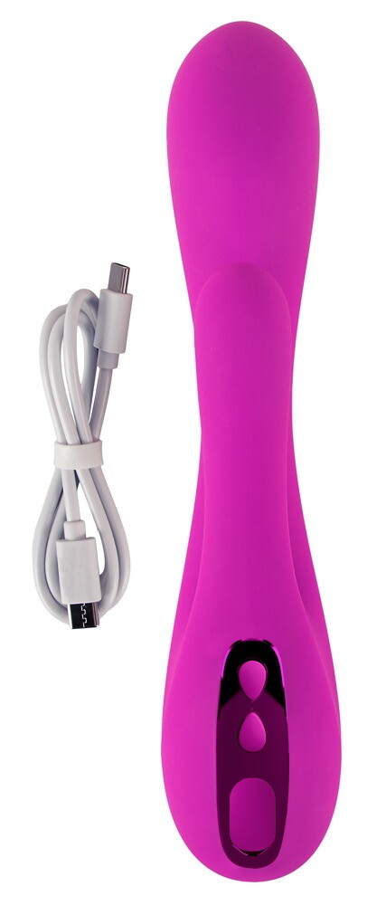 Dobbeltvibrator "Flexible Function be Tempting" med 2 x 10 vibrationsindstillinger