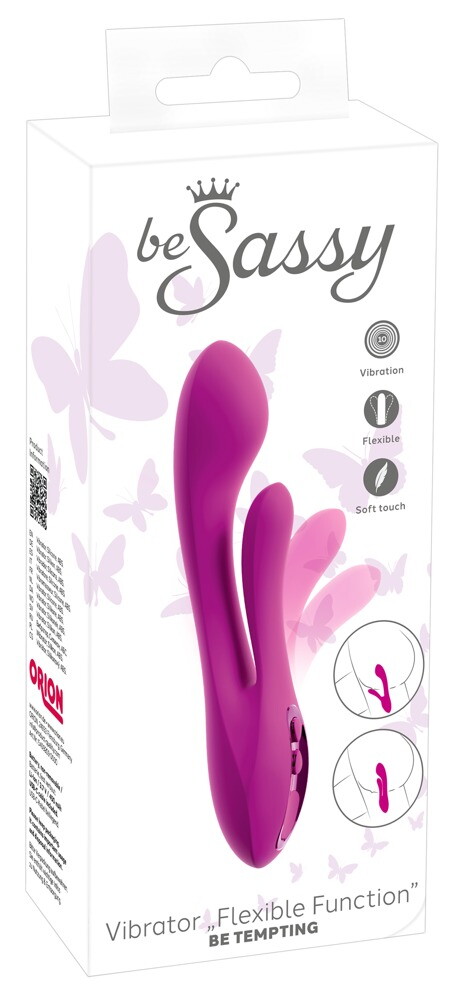 Dobbeltvibrator "Flexible Function be Tempting" med 2 x 10 vibrationsindstillinger