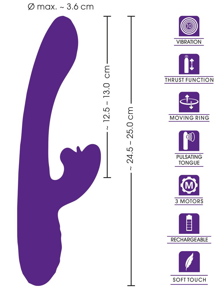 Rabbit Vibrator med stødfunktion