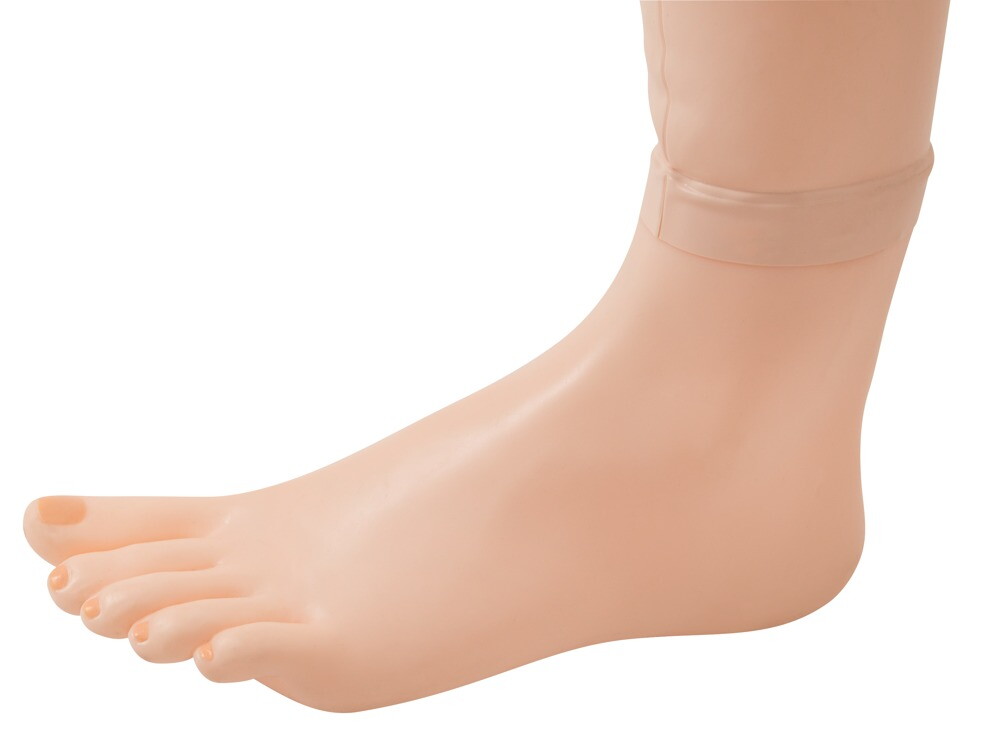 Sexdukke „Lilly“ inklusive vibrator og fodpumpe