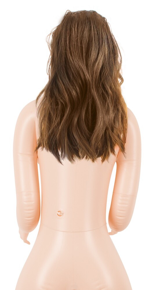 Sexdukke „Lilly“ inklusive vibrator og fodpumpe