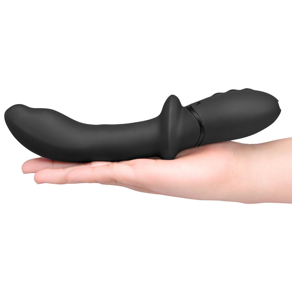 Analvibrator "Rimming P-Spot“ med roterende massageperler