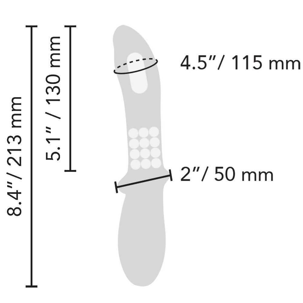Analvibrator "Rimming P-Spot“ med roterende massageperler