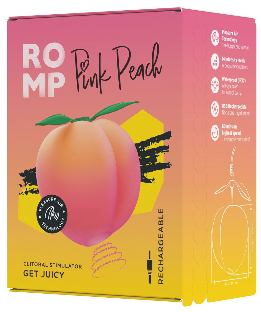 Pulsator ROMP by Womanizer "Pink Peach“