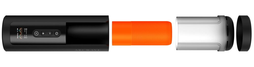 Masturbator "Thruster" med stroking-funktion og rotation