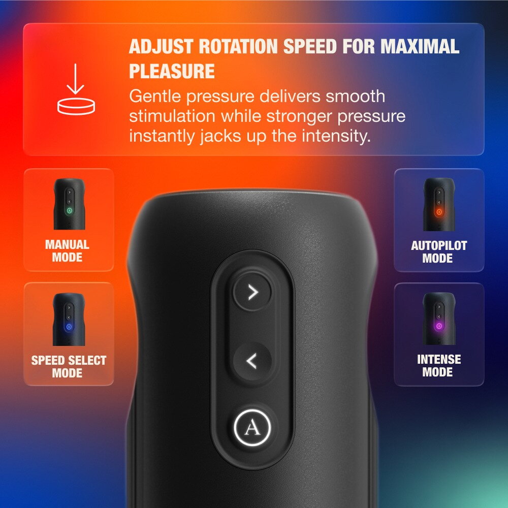 Masturbator "Orbit" med rotation