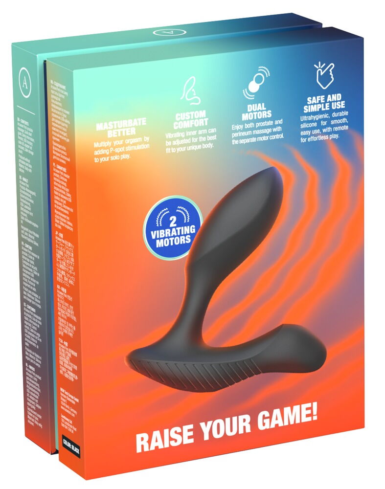 Analvibrator "Perk" med fjernbetjening