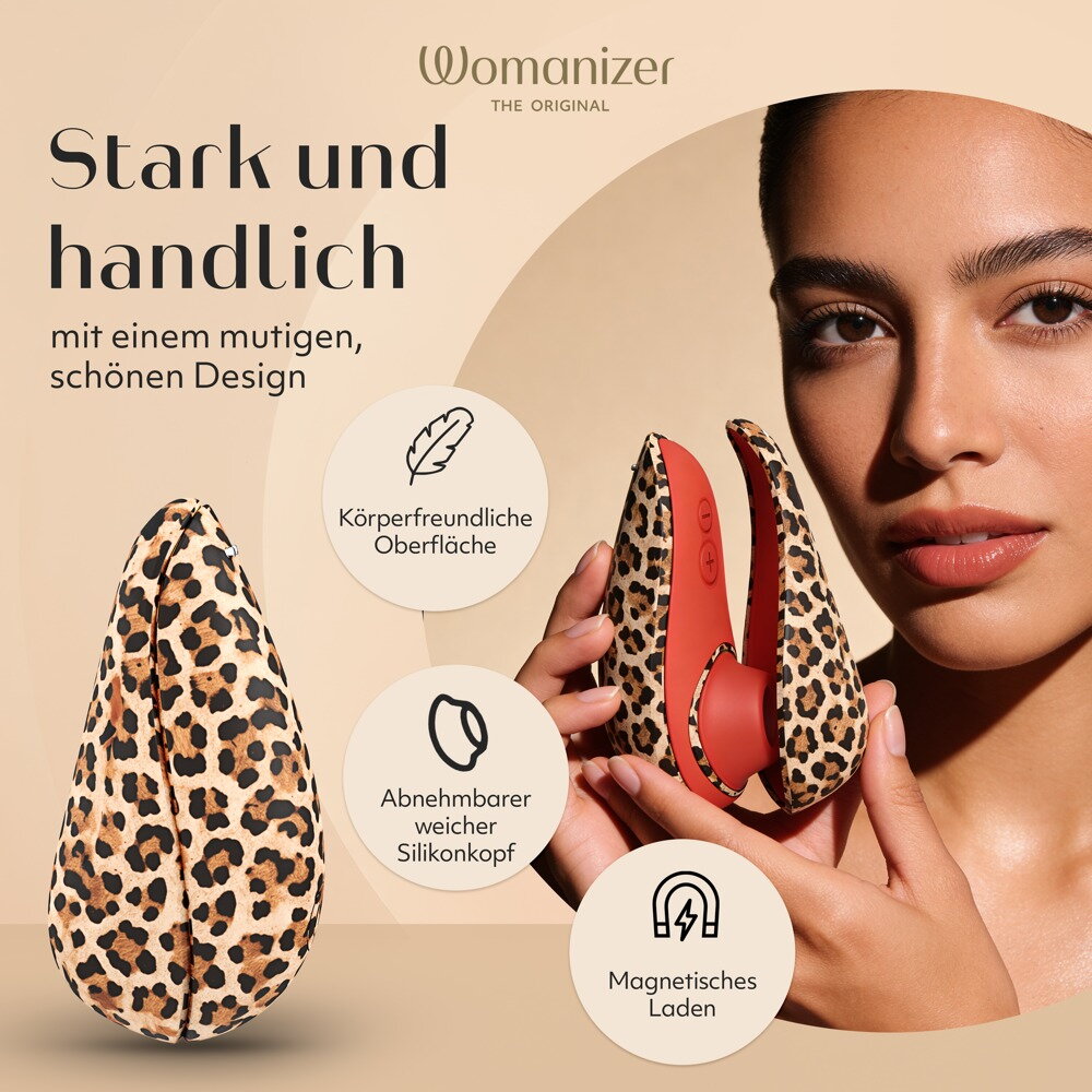 Pulsator "Womanizer Liberty 2" med 8 intensitetsniveauer