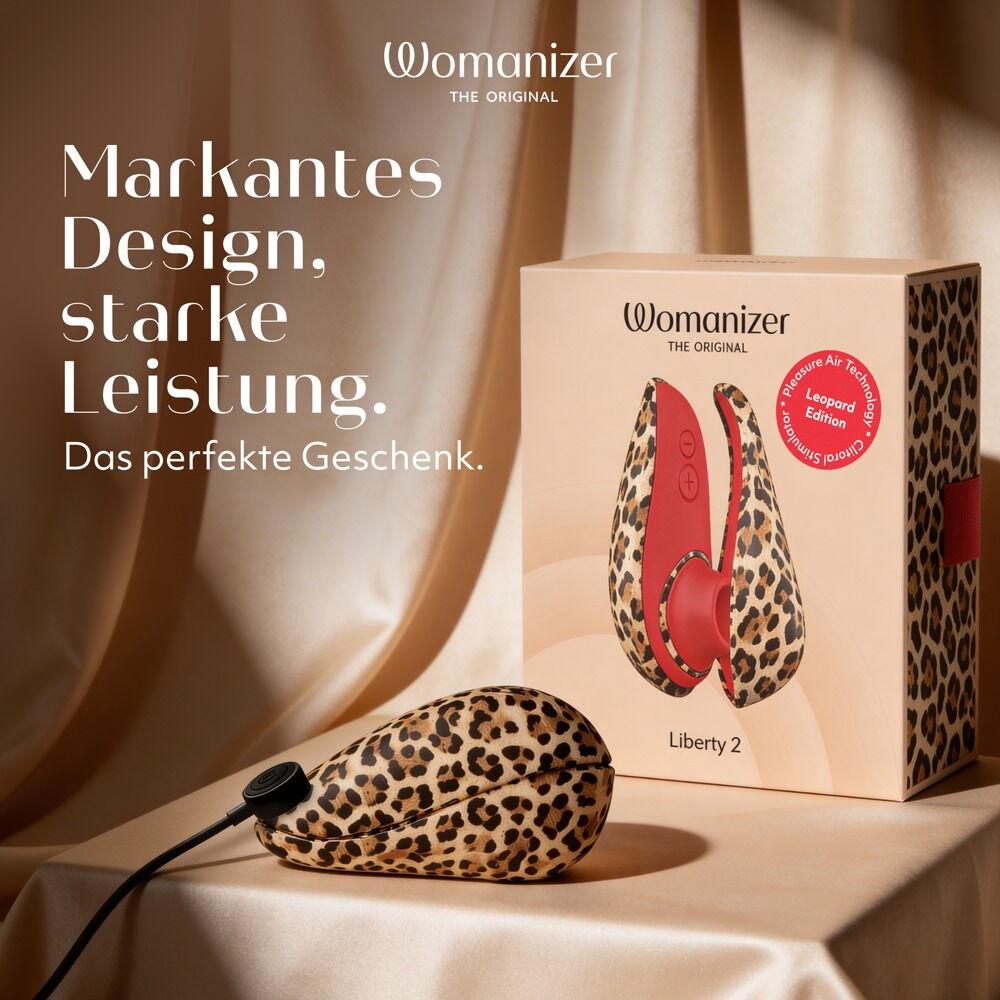 Pulsator "Womanizer Liberty 2" med 8 intensitetsniveauer