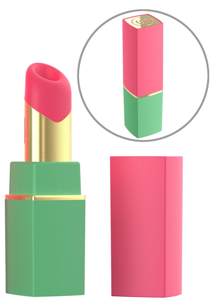 Pulsator "Womanizer Beauty" i læbestift-design