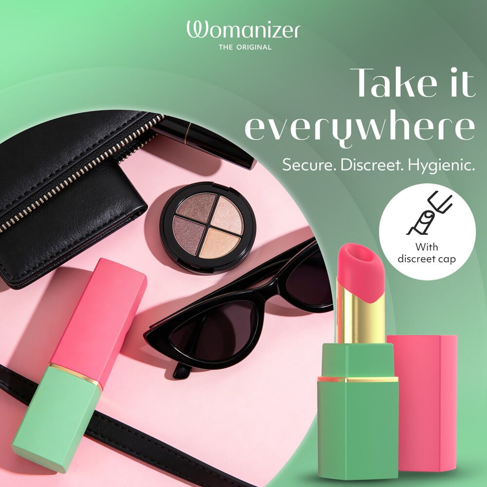 Pulsator "Womanizer Beauty" i læbestift-design
