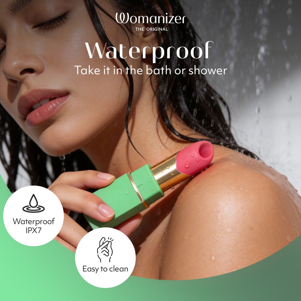 Pulsator "Womanizer Beauty" i læbestift-design