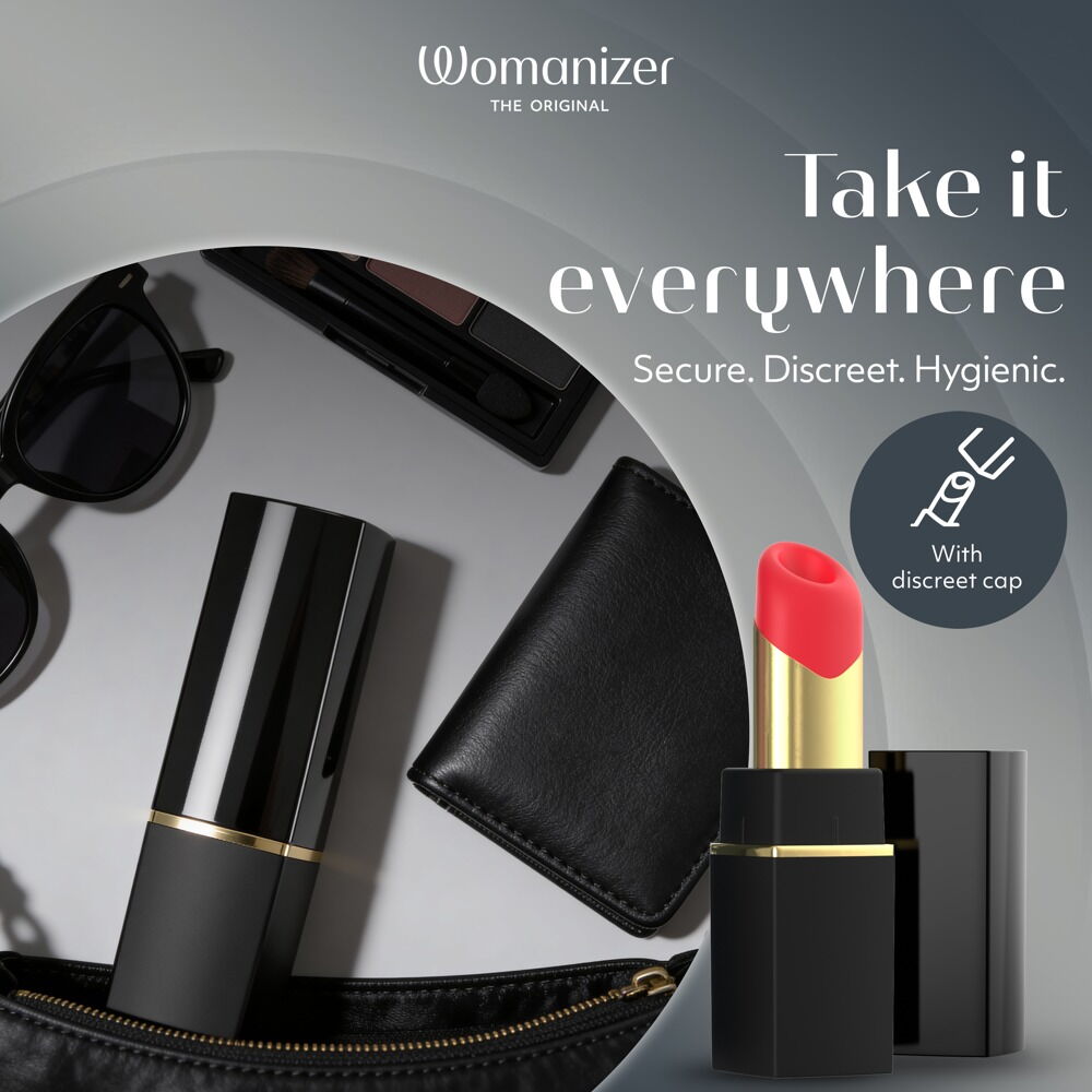 Pulsator "Womanizer Beauty" i læbestift-design