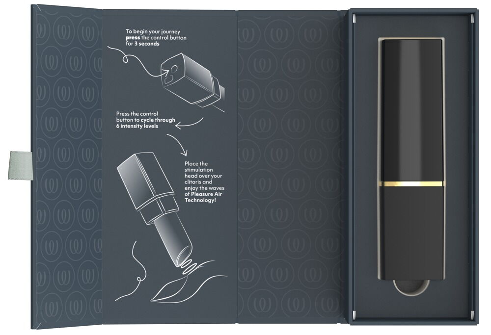 Pulsator "Womanizer Beauty" i læbestift-design