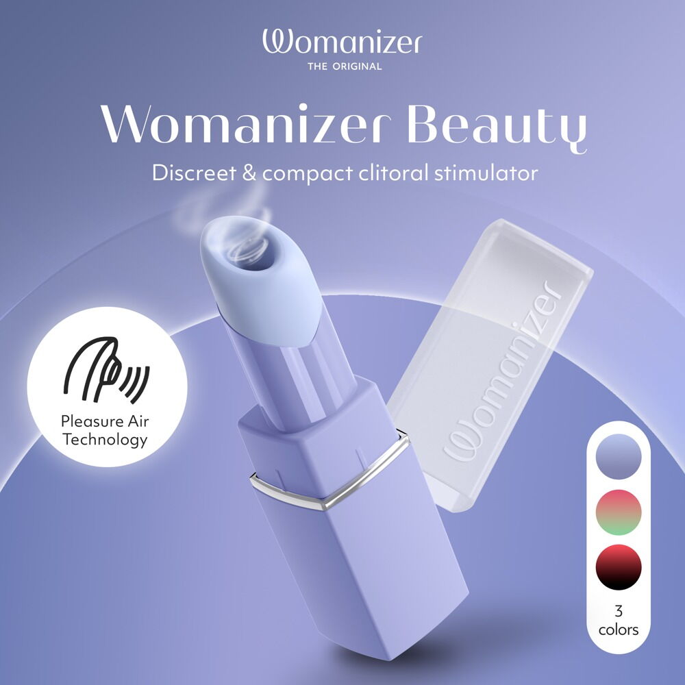 Pulsator "Womanizer Beauty" i læbestift-design