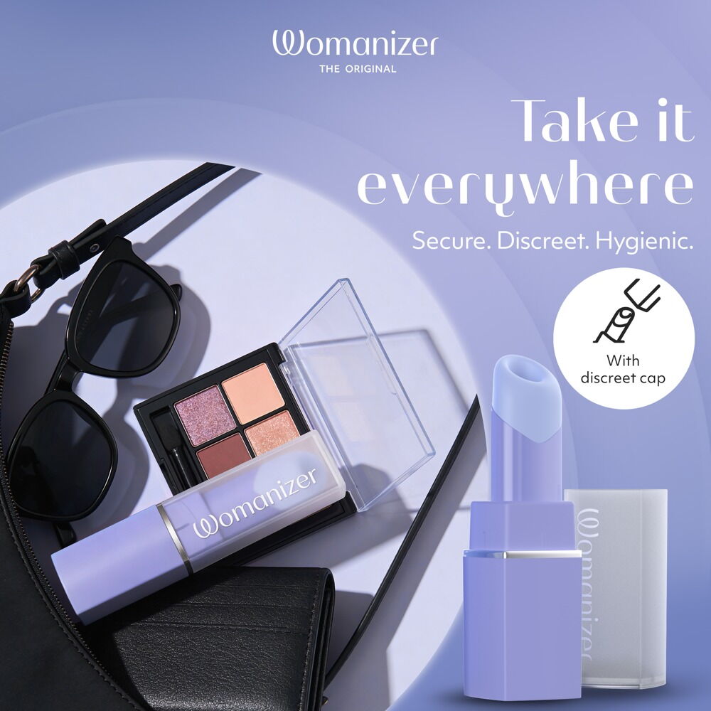 Pulsator "Womanizer Beauty" i læbestift-design