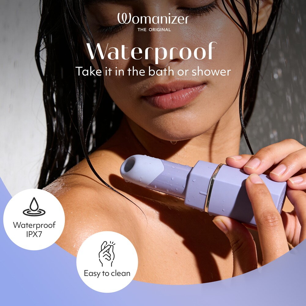 Pulsator "Womanizer Beauty" i læbestift-design