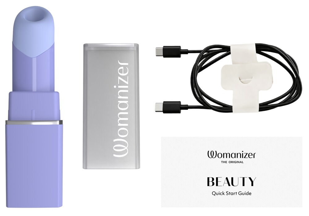 Pulsator "Womanizer Beauty" i læbestift-design