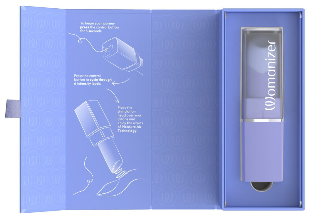 Pulsator "Womanizer Beauty" i læbestift-design