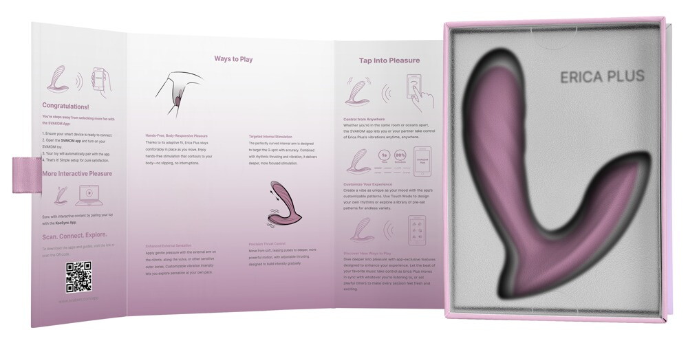 Trussevibrator "Erika Plus“ med stødfunktion
