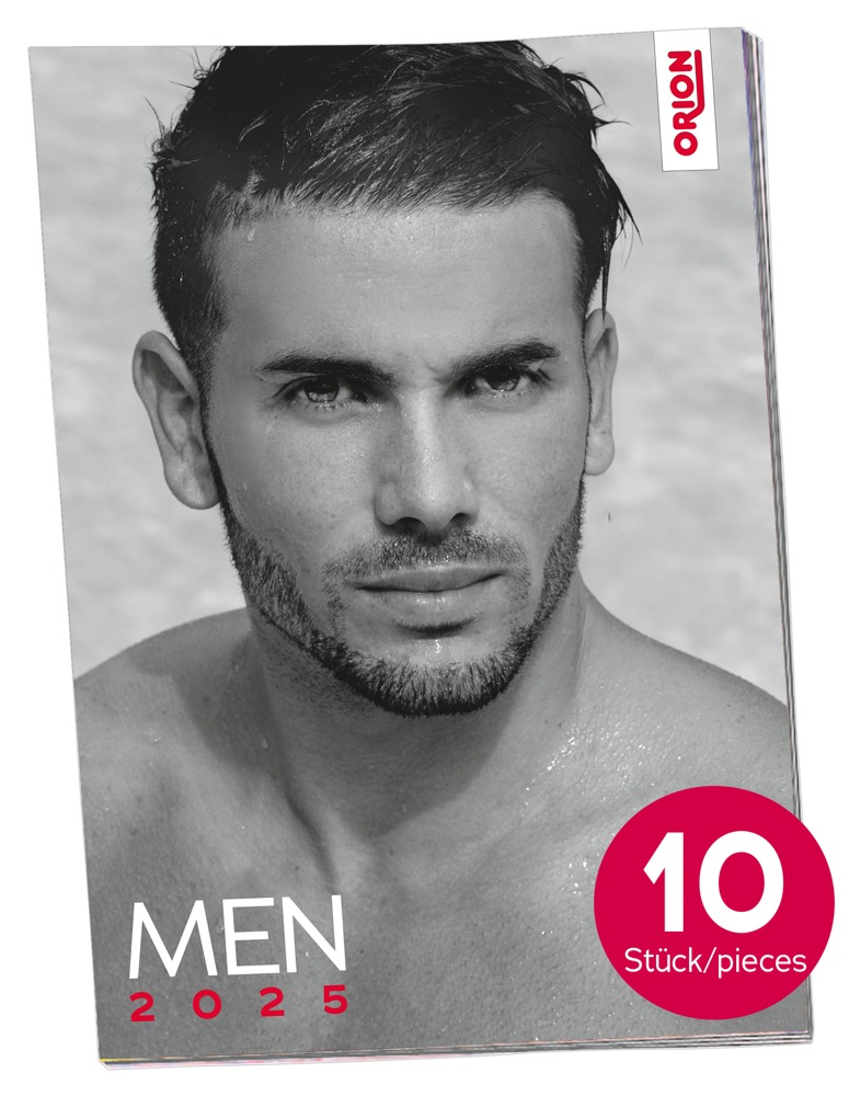 Pinup Calendar Men 2025 køb online på