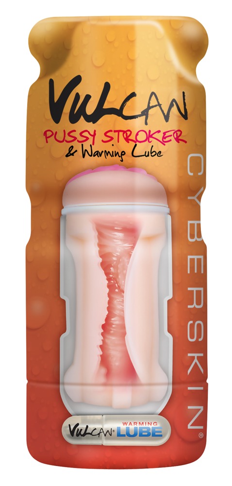Masturbator âÂÂVulcan Pussy StrokerâÂÂ med vaginalåbning of varmemde glidecreme