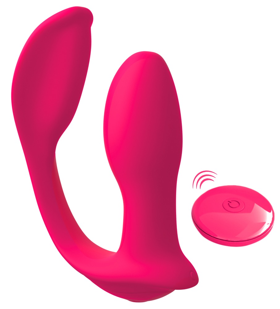 Vibrator med klitorisstimulation 
