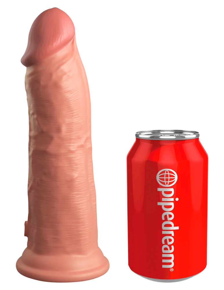 8â Dual Density Silicone Cock