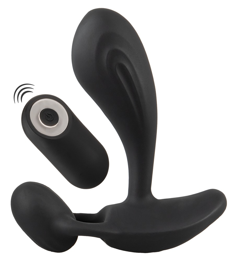 Analvibrator RC Two Spot Massager med fjernbetjening, 10 vibrationsmodi