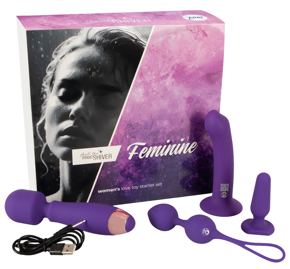 4-delt pakke Women Love Toy Starter Set Feminine