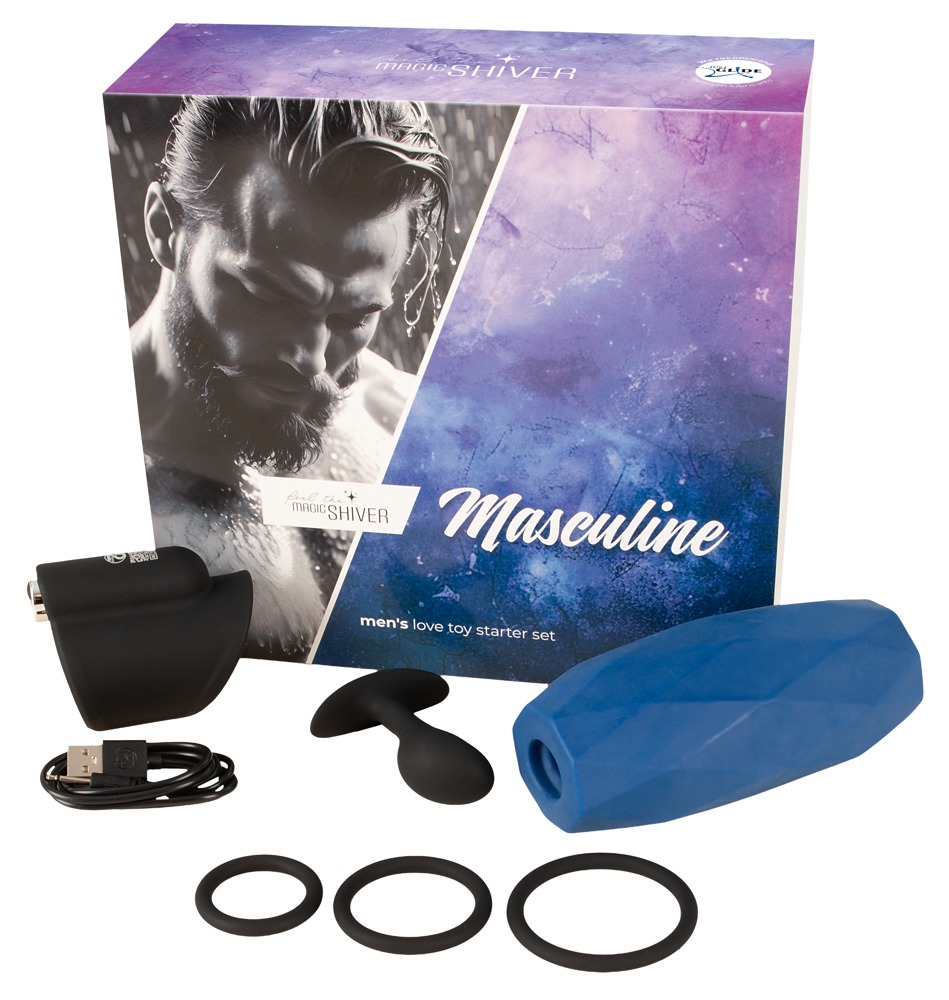 4-delt pakke “Men Love Toy Starter Set Masculine”