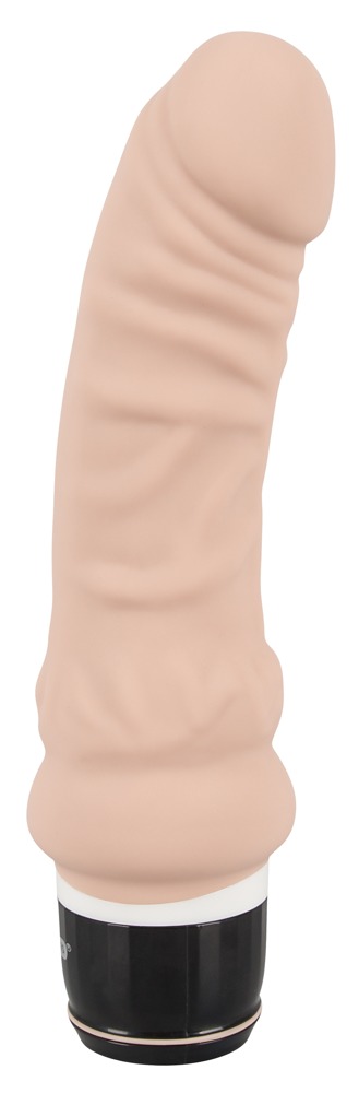 Naturvibrator âNatur Vibeâ, hudfarvet, 7 vibrationsindstillinger