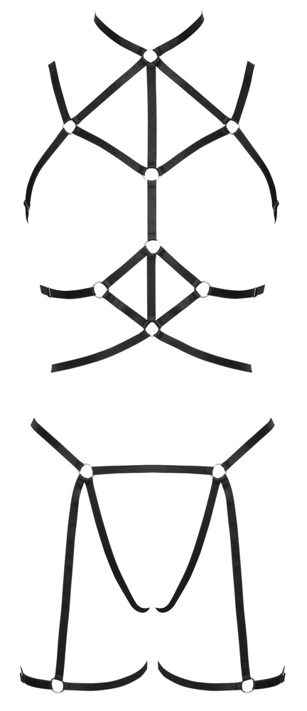 Harness-sæt inklusive g-streng